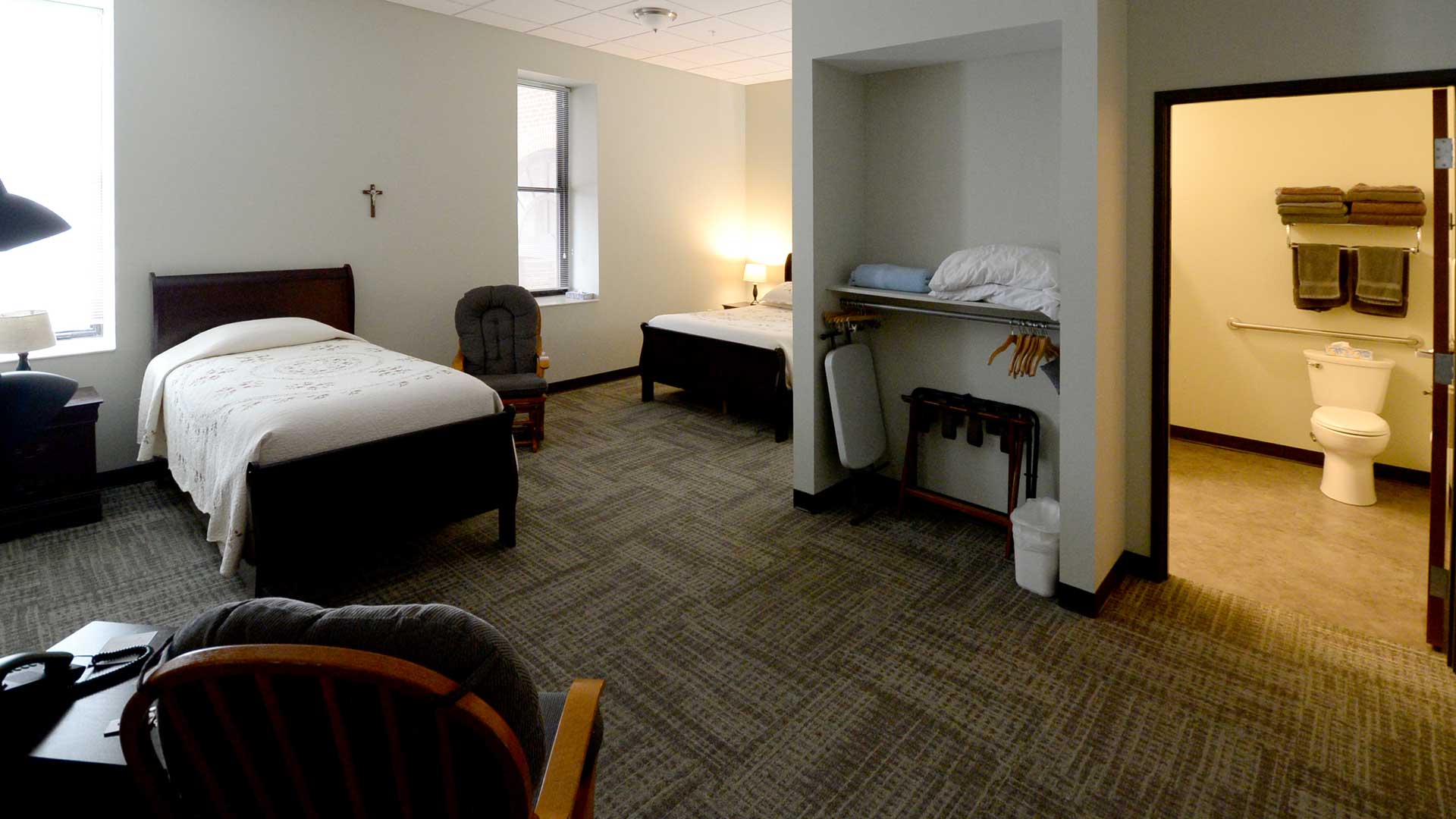 Guest Rooms at the Hospitality Center » Sisters of St. Benedict