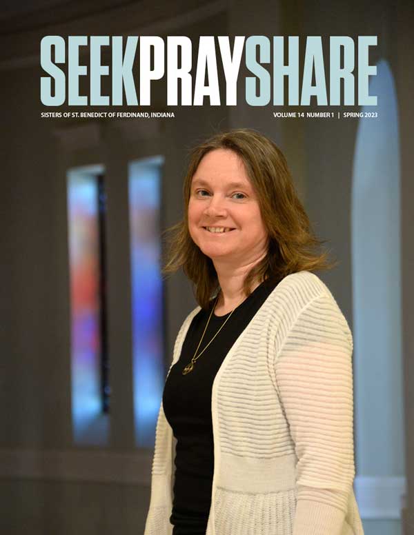 Read the “Seek. Pray. Share.” spring issue online.